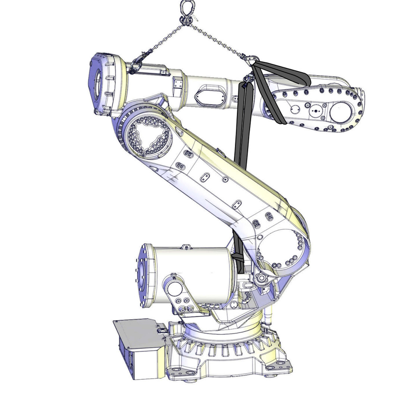 ABB IRB 6700の重い目的2.7mのスパンをつかむ小さいロボット腕のペイロード300kg