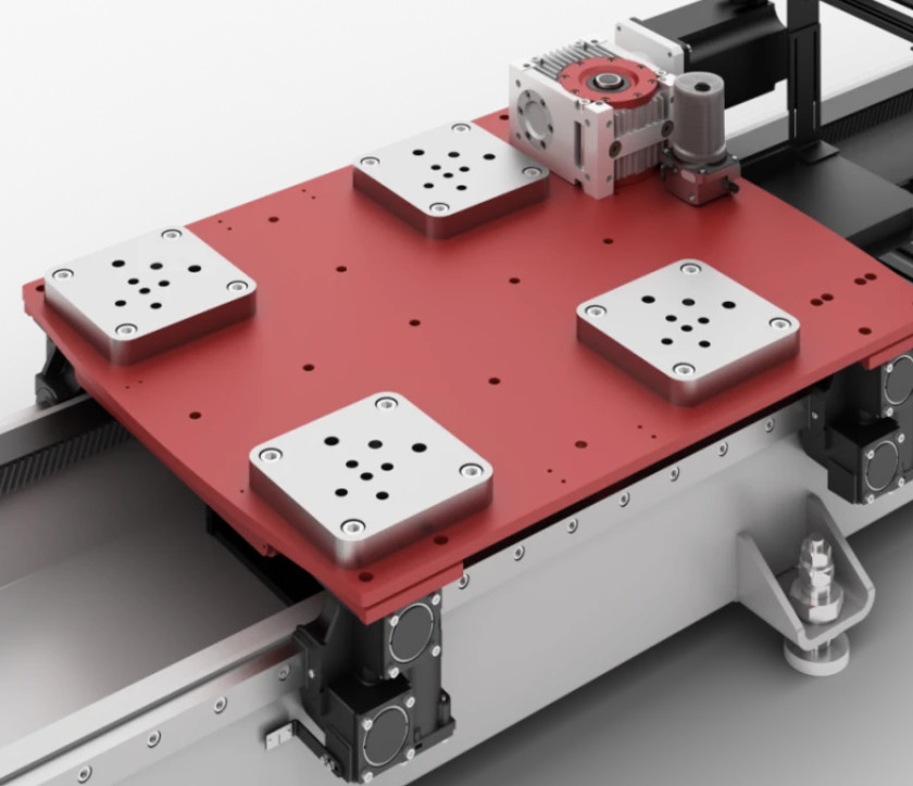 Abbのロボット ポジシァヨナー システム増加する高さよりよく生産ラインのロボット基盤に合わせるため
