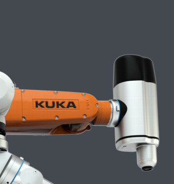 腕のロボット スクリュードライバー統合された電気ブラシレスDCモーターを使用してロボティックねじ錠機械