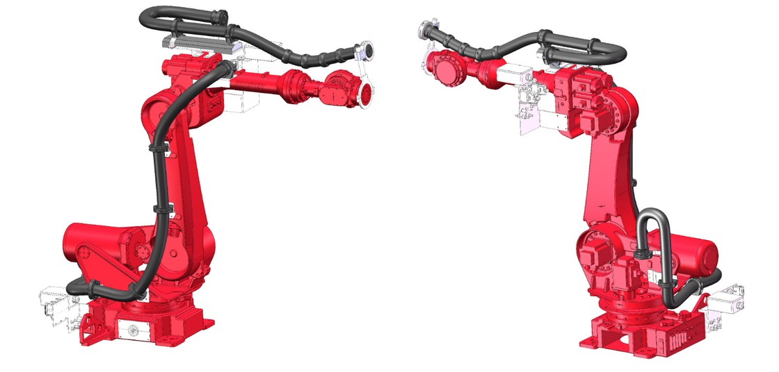 ABB 6640のロボット服のパッケージのより長い溶接の据え付け品の寿命1から6の軸線のパイプライン