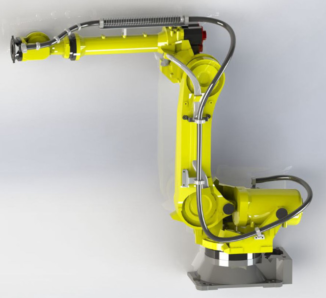 ABB 6640のロボット服のパッケージのより長い溶接の据え付け品の寿命1から6の軸線のパイプライン