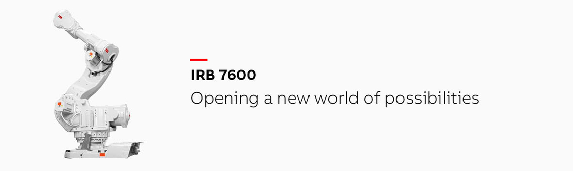 溶接の炭素鋼の負荷650kg IRB 7600のための多Abbのロボット腕に吹きかけなさい