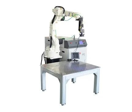 繊維のロボット レーザ溶接 システム機械光学道の可動装置のロボティック腕の脈拍幅0.1-20ms