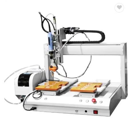 締まる自動ロボット スクリュードライバー システム エア吹くタイプ機械をきつく締める