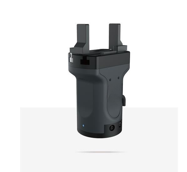 共同のロボットのために適した電気グリッパーRG75-300。重量:0.75Kg/IP65
