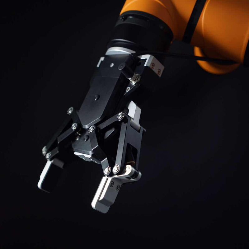 汎用的なロボットアームグリッパー 45-160 N のグリップ力と 1 kg の容量