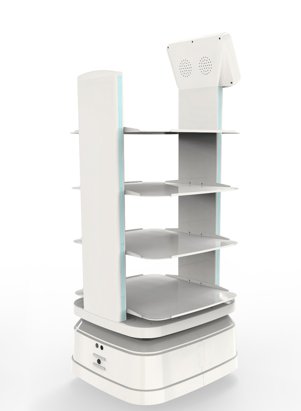 先進的な6.5インチハブモーター 自動移動ロボット バッテリー寿命500倍 4cm 横断